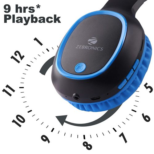 Zebronics Zeb-Thunder Wireless BT Headphone 